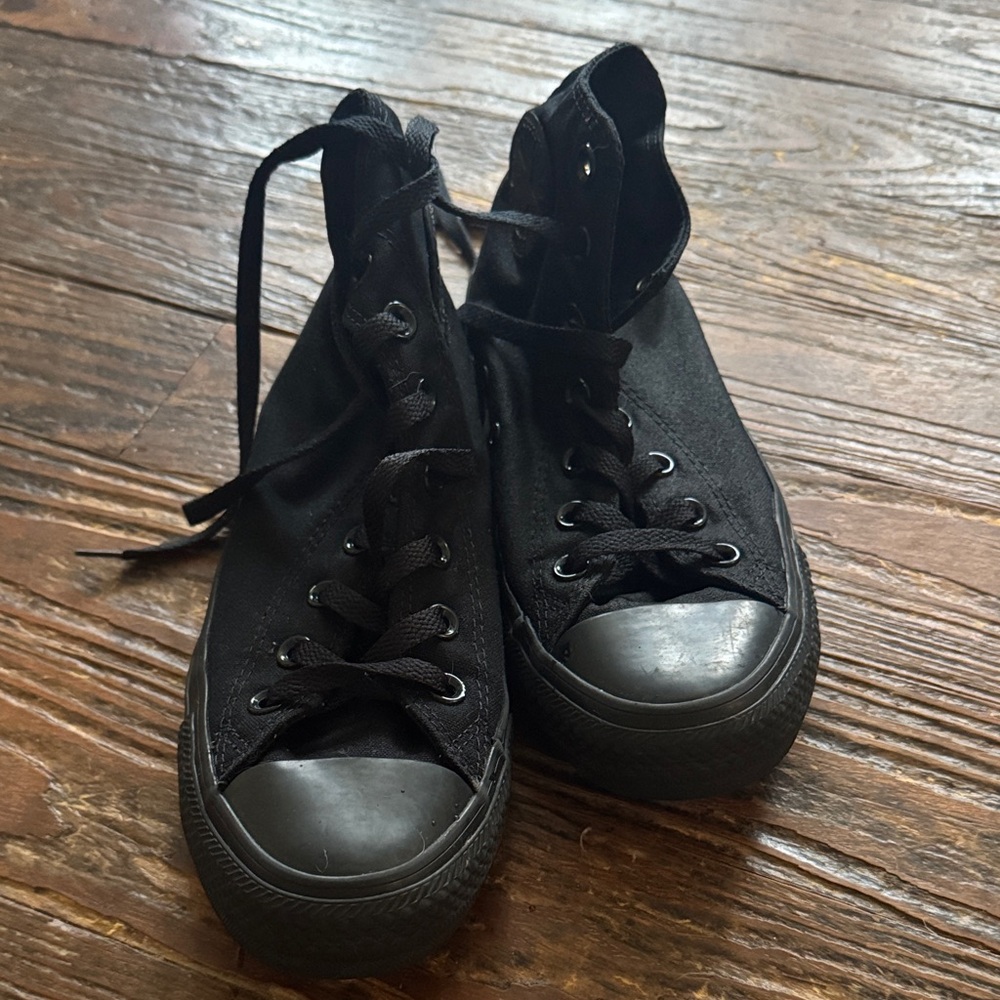 Converse All Star Black Canvas Sneakers